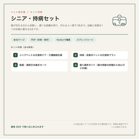 senior-chronic-set セット内容